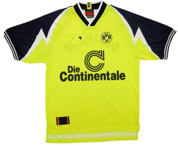 Camisa retro Borussia Dortmund 1995 1996 I jogador 